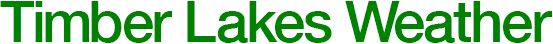 Timber Lakes Weather Logo